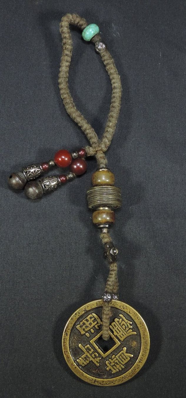 Anhänger: Nepal Glücksbringer, Handschmeichler – Gebraucht aus Duggingen von roterbambus 1