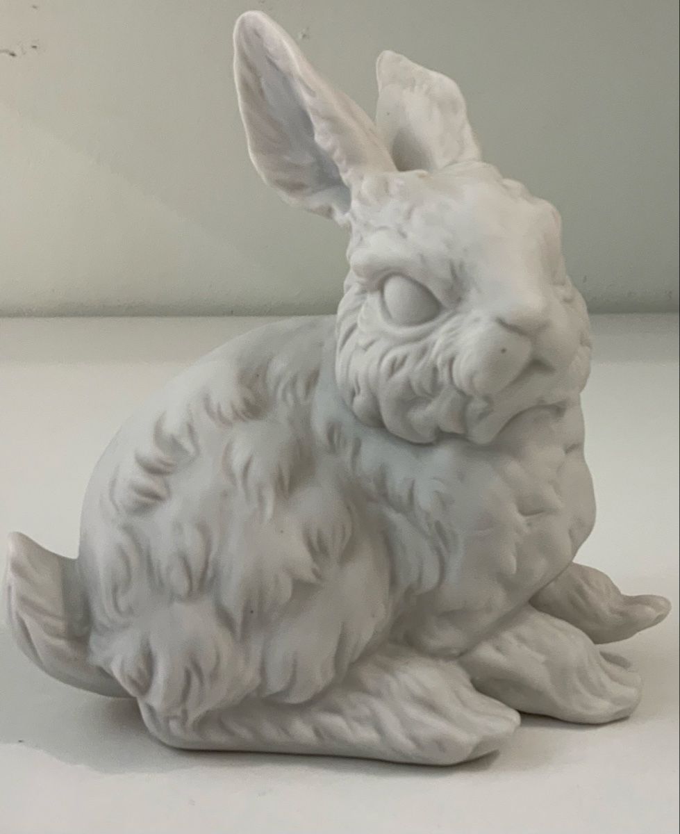 Statuette: Lapin blanc en porcelaine – Usato da rolle venduto da Tontonjulot 1
