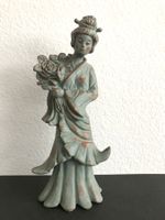 A. SPENGLER,  KUNSTVOLLE KERAMIKFIGUR JAPANERIN, SIGNIERT