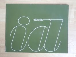 Citroen ID DS - Prospekt Frankreich 5.63 - J025