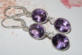 Ohrringe * AMETHYST * 925 Silber *Aktion