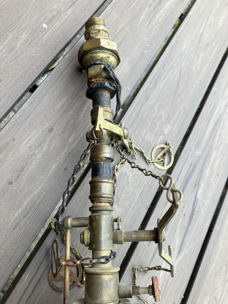 Lampade: Lampe, Gaslampe, D.R.P., Graetzinlicht – Difettoso da Neftenbach venduto da 889095 4