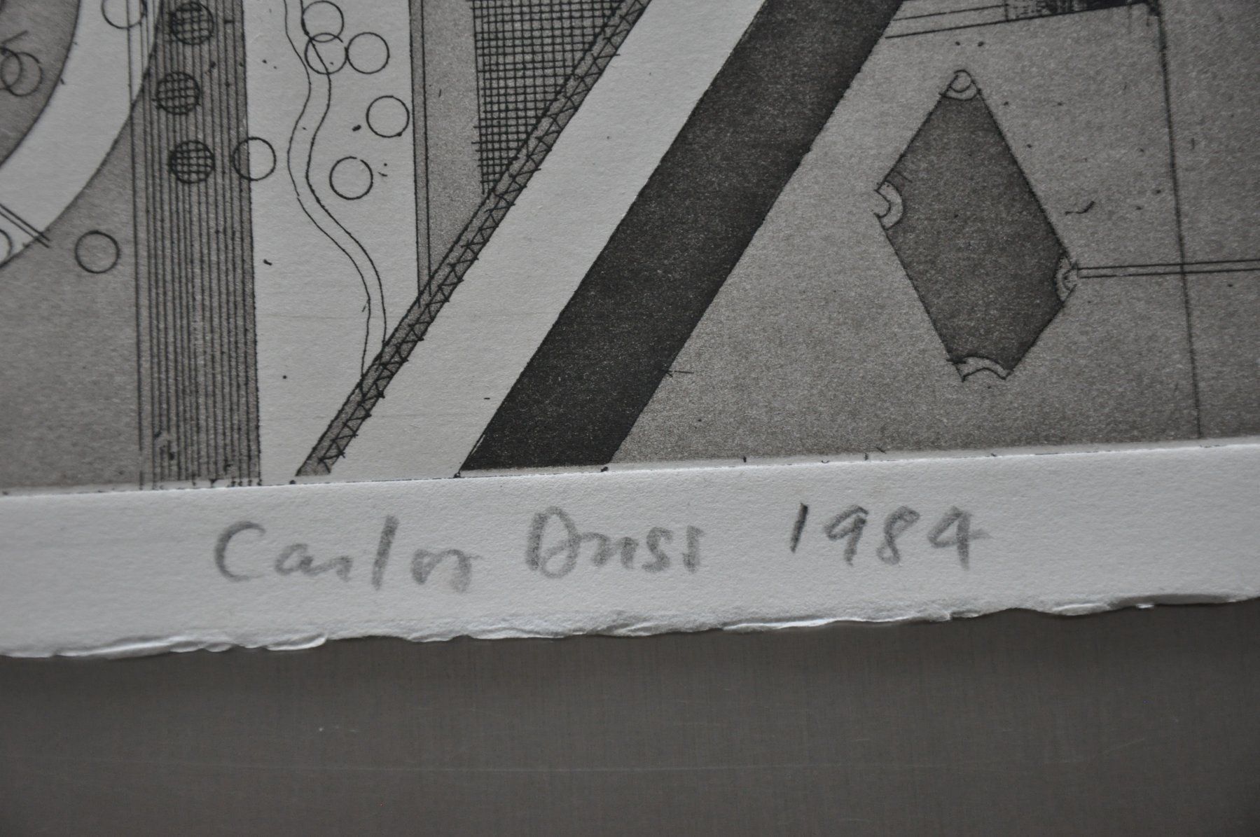 Incisioni: CARLOS DUSS - RADIERUNG - SIGNEE !!!!! – Usato da Sion venduto da jaipur1401 1