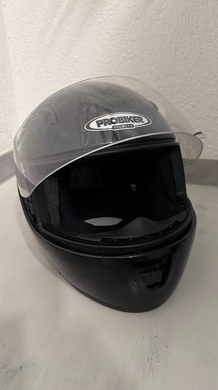 Caschi & visiere: Motorradhelm Kind/Jugend Probiker schwarz – Usato da Stein AG venduto da Marcster99 1