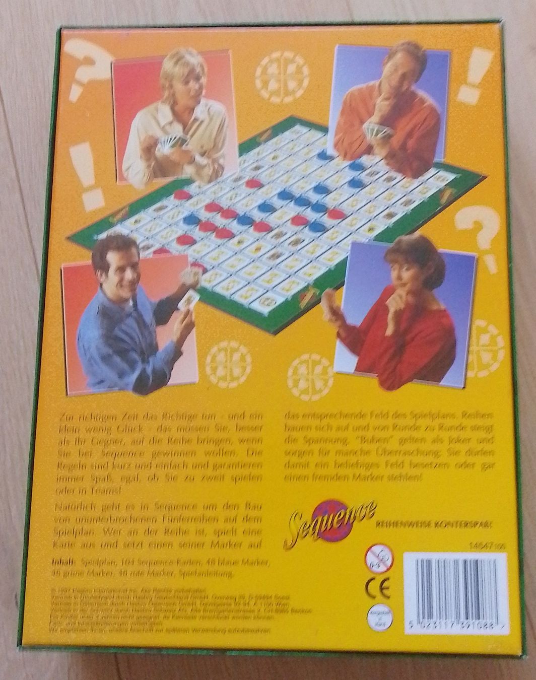 Parker Giochi: Spiel Sequence Spass, Spannung, Unterhaltung von Parker – Usato da Wohlen AG venduto da salamanderspielwaren 2