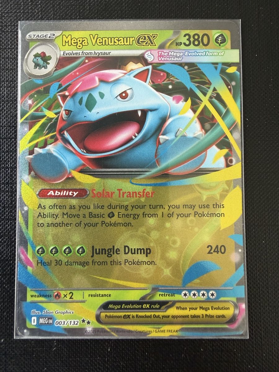 Pokémon Cartes à collectionner: Mega Venusaur ex #003 MEG EN – Neuf (Voir description) à Savigny par Matgab94