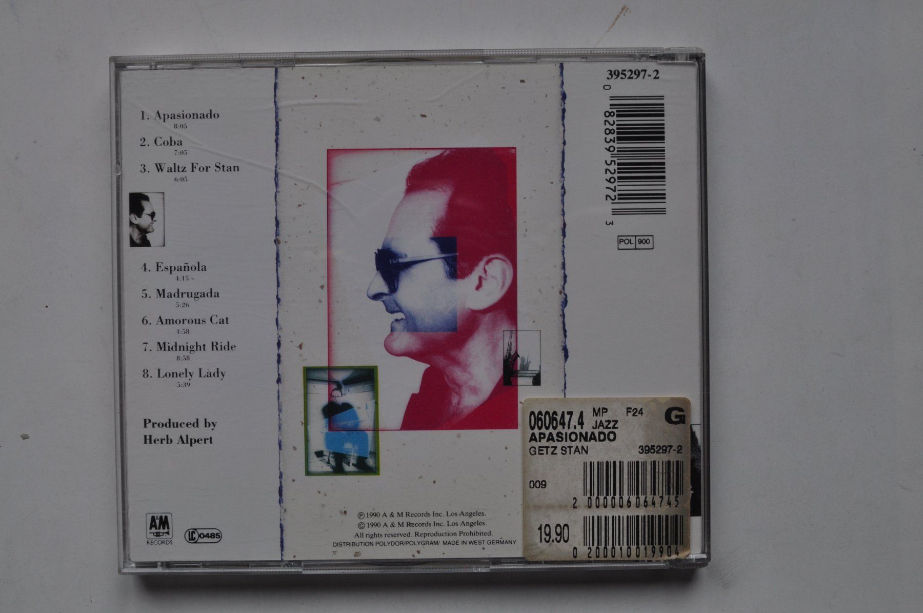 CD: Stan Getz - Apasionado – Usato da Marin-Epagnier venduto da Vinil68 1