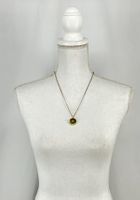 Collier en argent 925 plaqué or à compartiment