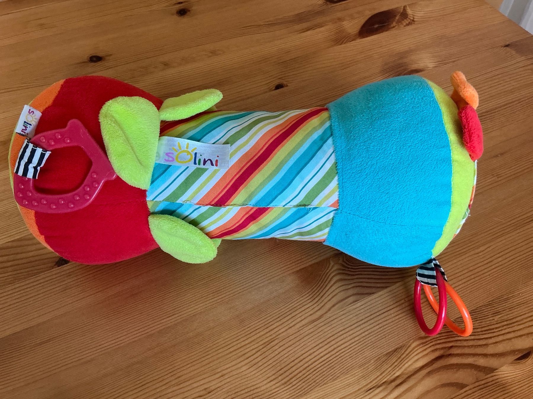 Giocattoli: Kinderwagenkette, Holz, Babybuch, Krabbelrolle, Greifling – Usato da Aesch BL venduto da Fortexx 1
