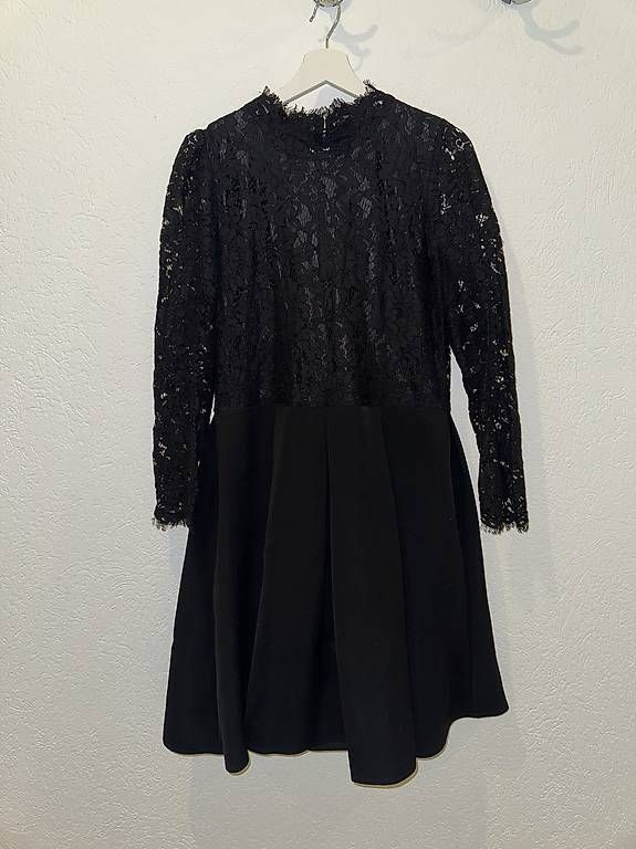 C&A Vestiti: Schwarzes Spitzenkleid Molly Bracken Grösse L – Usato da Aarburg venduto da ktu_zm5p