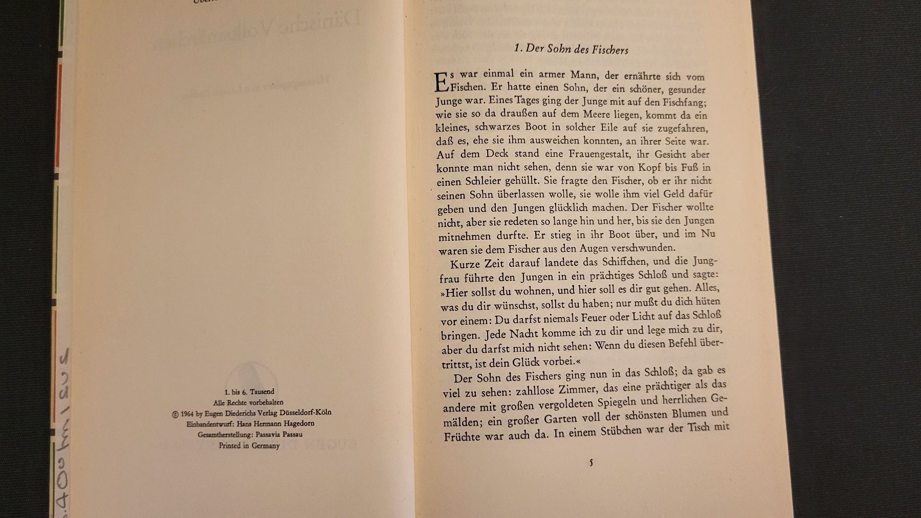 Livres: Buch DÄNISCHE VOLKSMÄRCHEN – D'occasion à Basel par spinne02 3