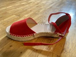 Raid Sandalen Sandaletten Espadrilles Schuhe Rot Gr. 37 NEU