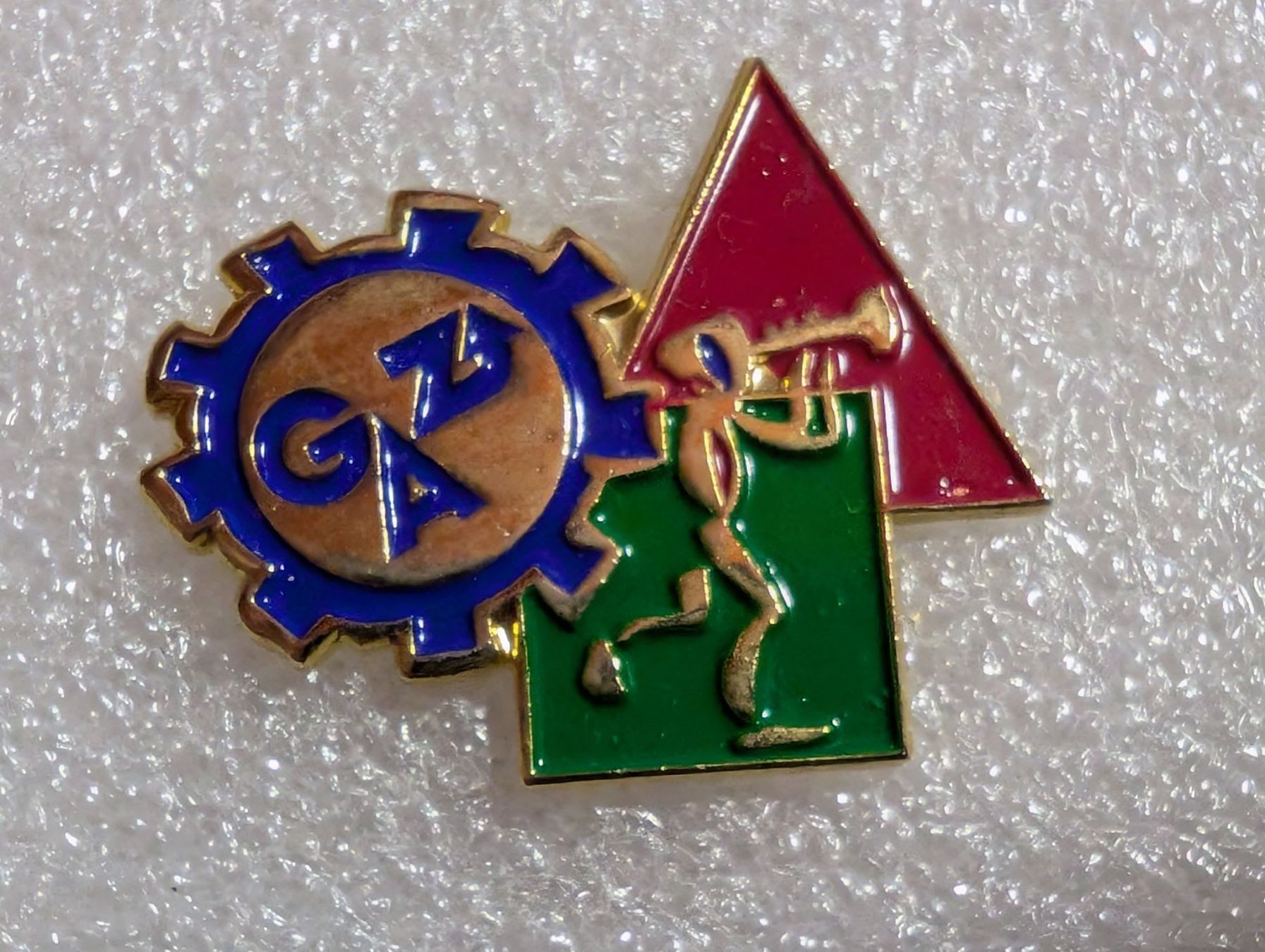Placchette & Badge: Ansteckpin 274: GAZ – Usato da Oppligen venduto da Pin-Fall-Shop