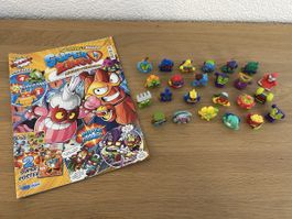 Superzings Magazin mit Figuren