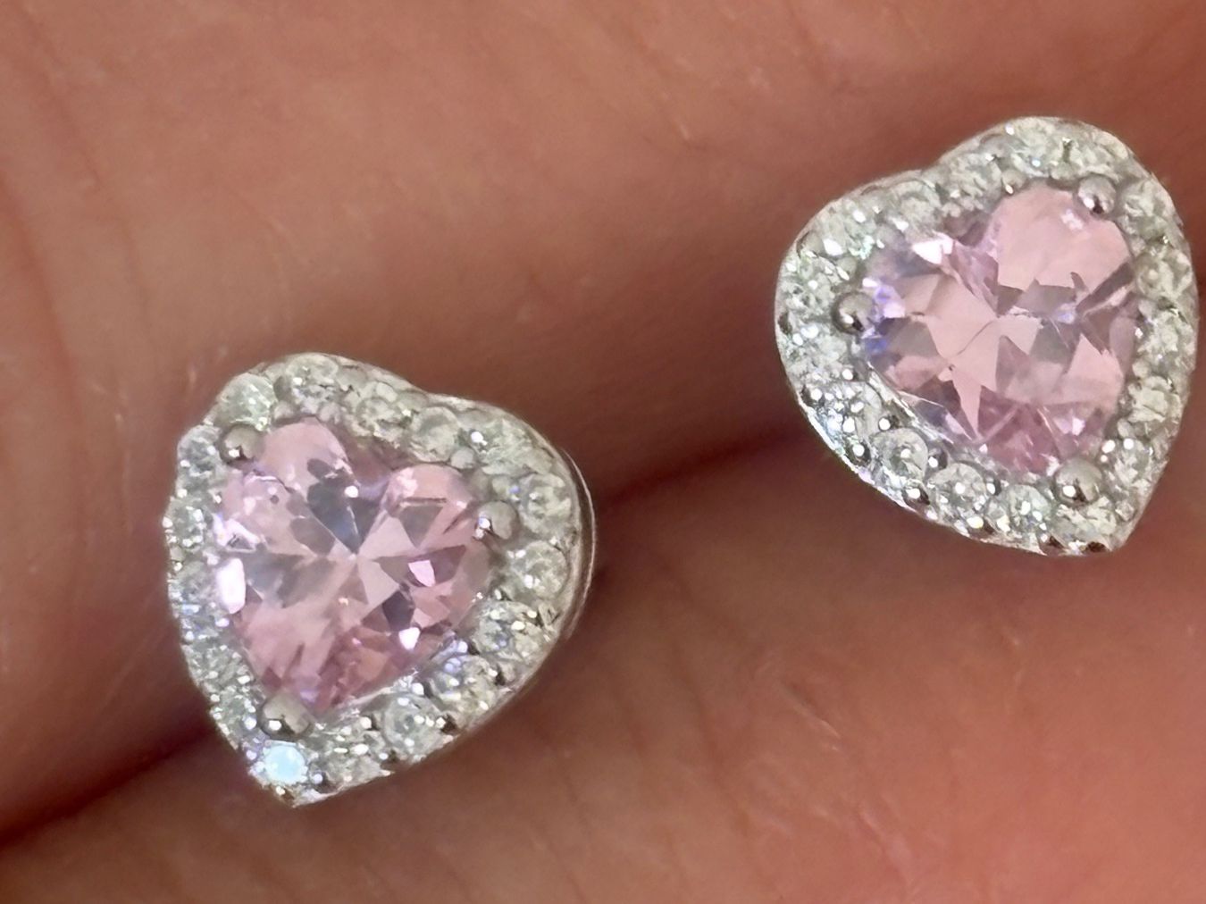 Orecchini pendenti & Orecchini a lobo: Luxus Elegante Ohrstecker Ohrschmuck Farbe :Silber Rosa – Nuovo (secondo la descrizione) da Biel-Bienne venduto da Roserosse13