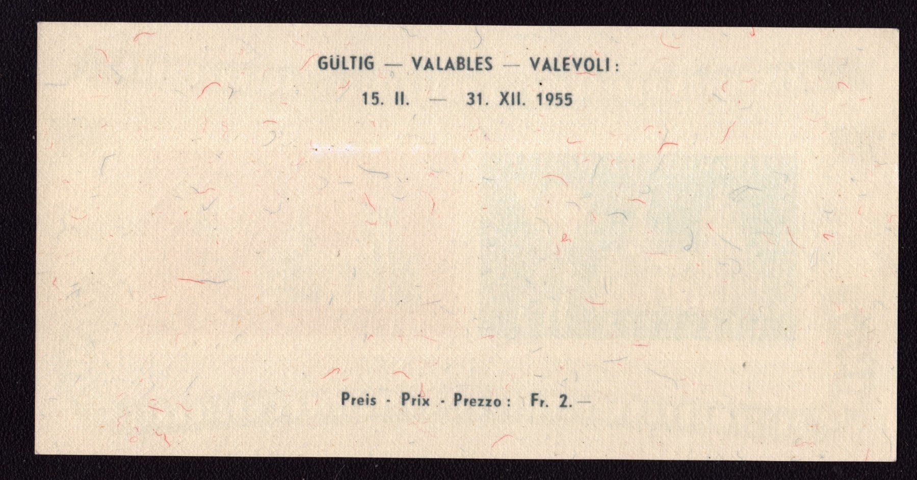 Tutti i francobolli: W35 1955 bloc neuf ** – Usato da Delémont venduto da Silte 1