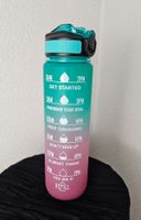 NEU: BPA-frei, auslaufsichere Sport Wasser Flasche Zeitskala