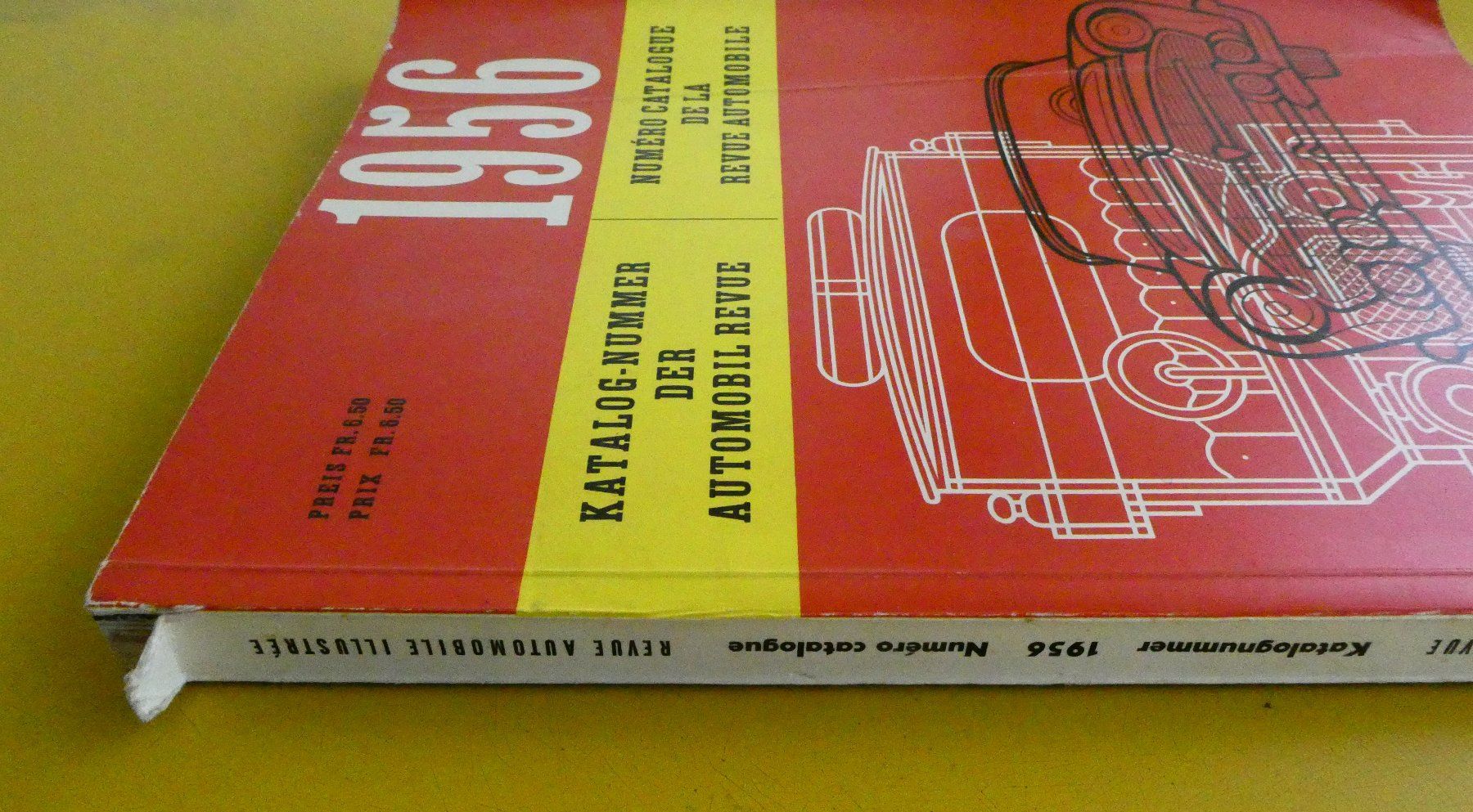 Riviste & Magazine: Automobil Revue Katalog 1956 – Usato da Jegenstorf venduto da Ak50 1