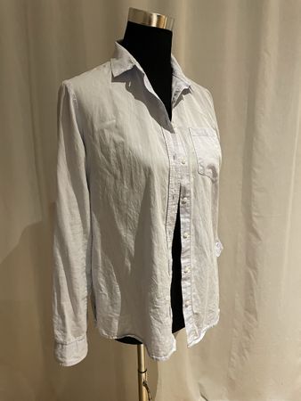 Chemise-Bluse hellblau