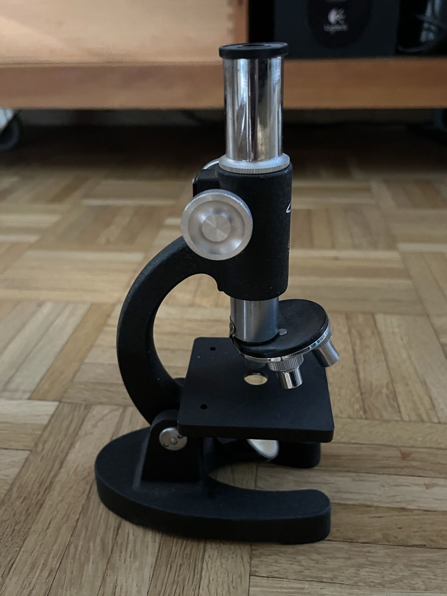 Microscopi: Vintage Microscope mit Holzbox - Schulanfang Geschenk!:) – Usato da Zürich venduto da ZurichFee 1