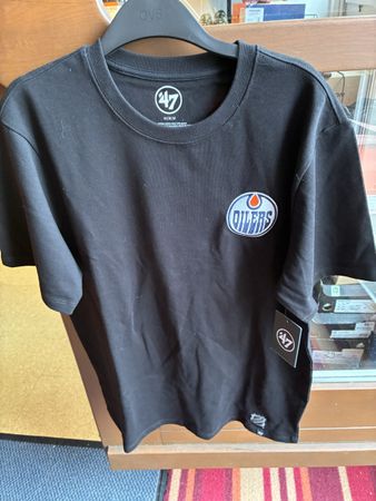 47 Brand Edmonton Oilers T-Shirt schwarz Grösse M neu