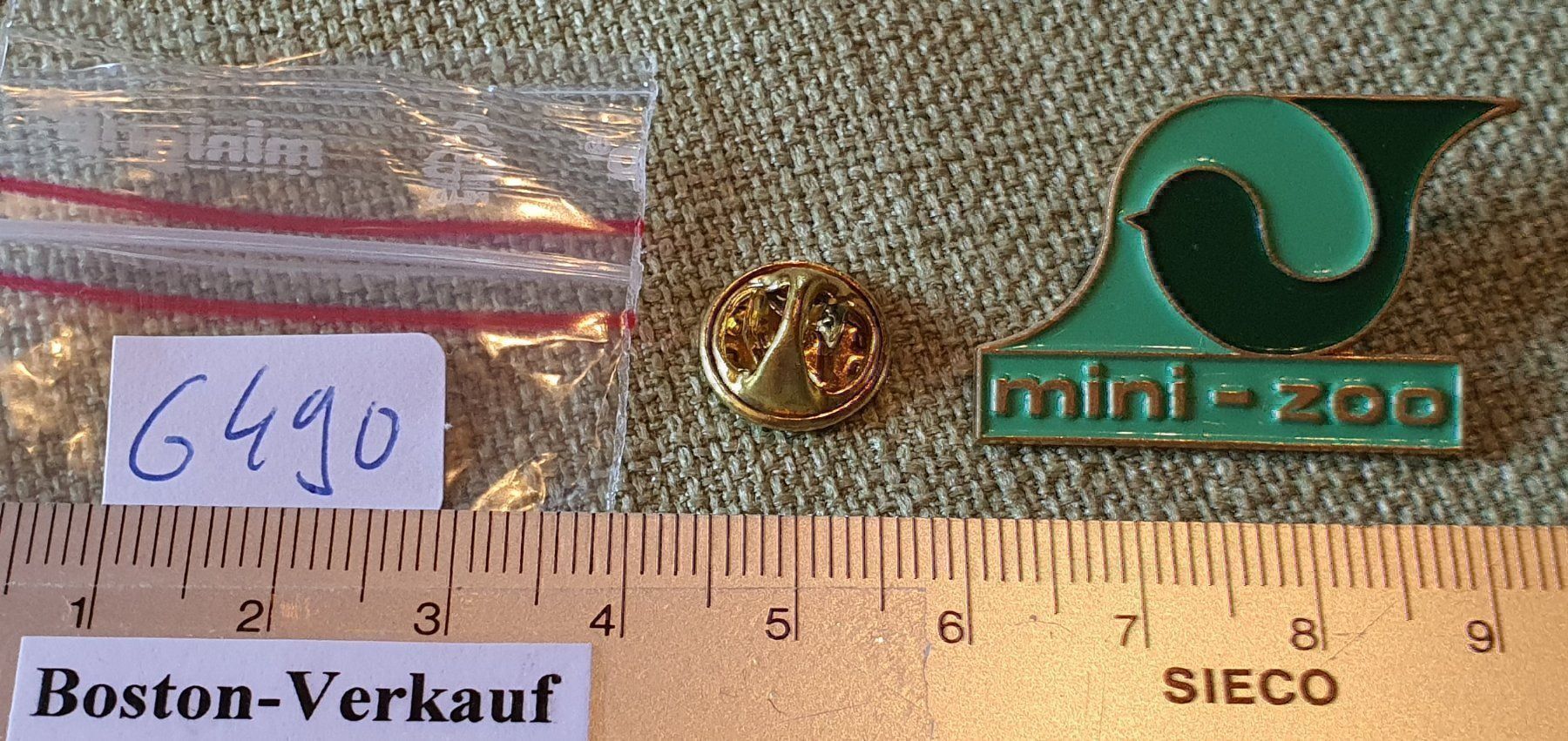 Spielzeuge: G490 - Pin Logo  mini - zoo Vogel – Gebraucht aus Reinach BL von Boston-Verkauf 1