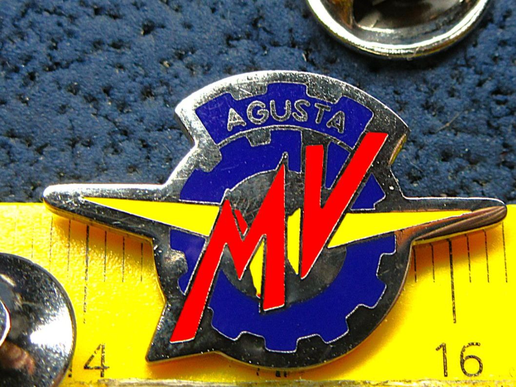 Plaketten & Abzeichen: MV AUGUSTA MOTO SCHMUCK PIN KLEIN MIT SECURITY-CLIP – Gebraucht aus Ettingen von Hausi4711 1