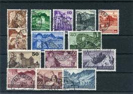 FL 1937/8 Nr. 126 - 139 gestempelt