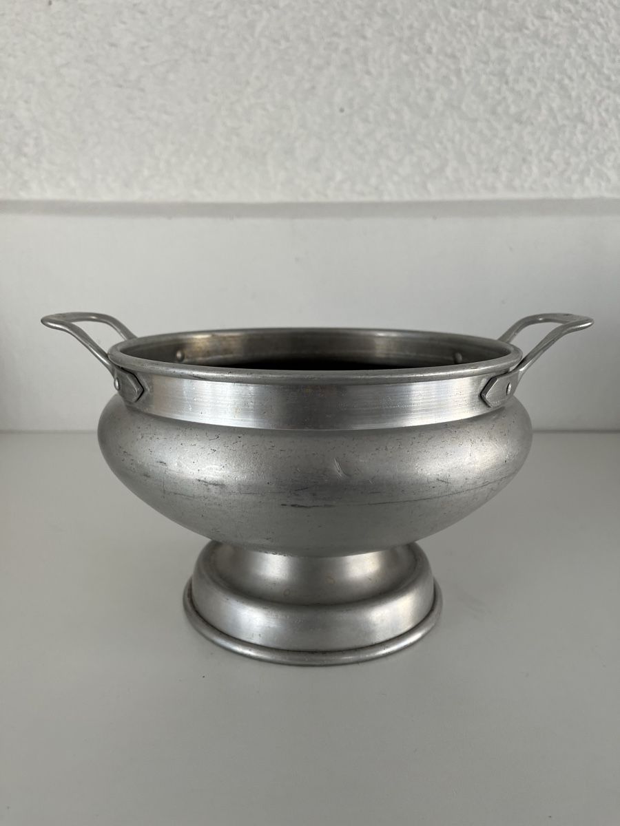 Tutte le decorazioni: alte Suppenschüssel aus Aluminium – Usato da Wetzikon ZH venduto da seli03