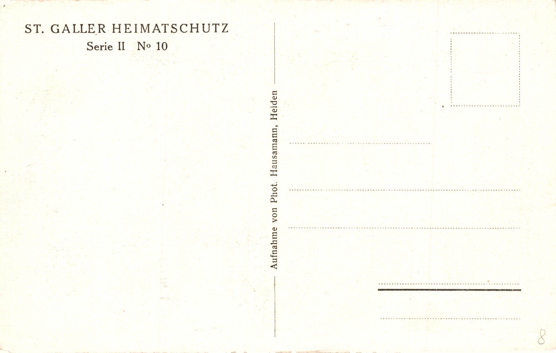 Ansichtskarten: Aus Nesslau. Hotel Sternen – Gebraucht aus Bronschhofen von Astore 1