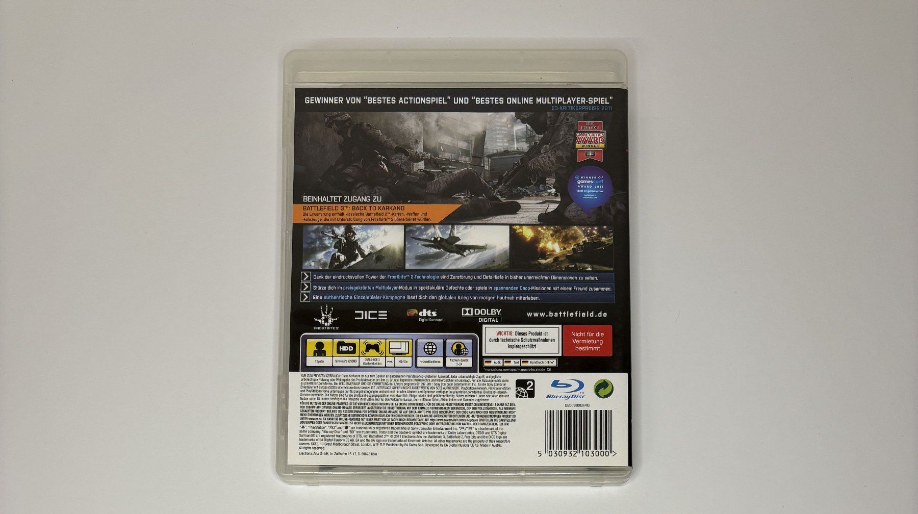 Spiele: PS3 - Battlefield 3 – Gebraucht aus Allschwil von Bullach 2