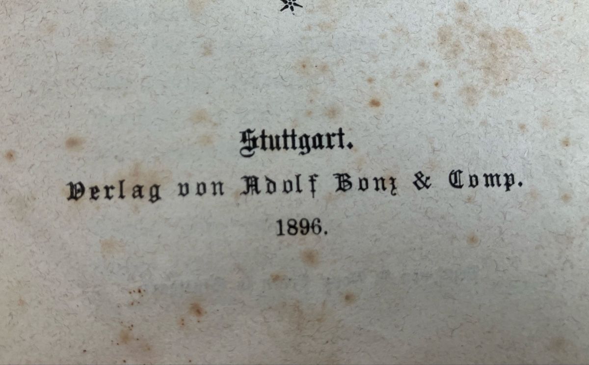 Bücher: Antikes Buch Ekkehard 1855/1896 – Gebraucht aus Willisau von son_lq7g 6