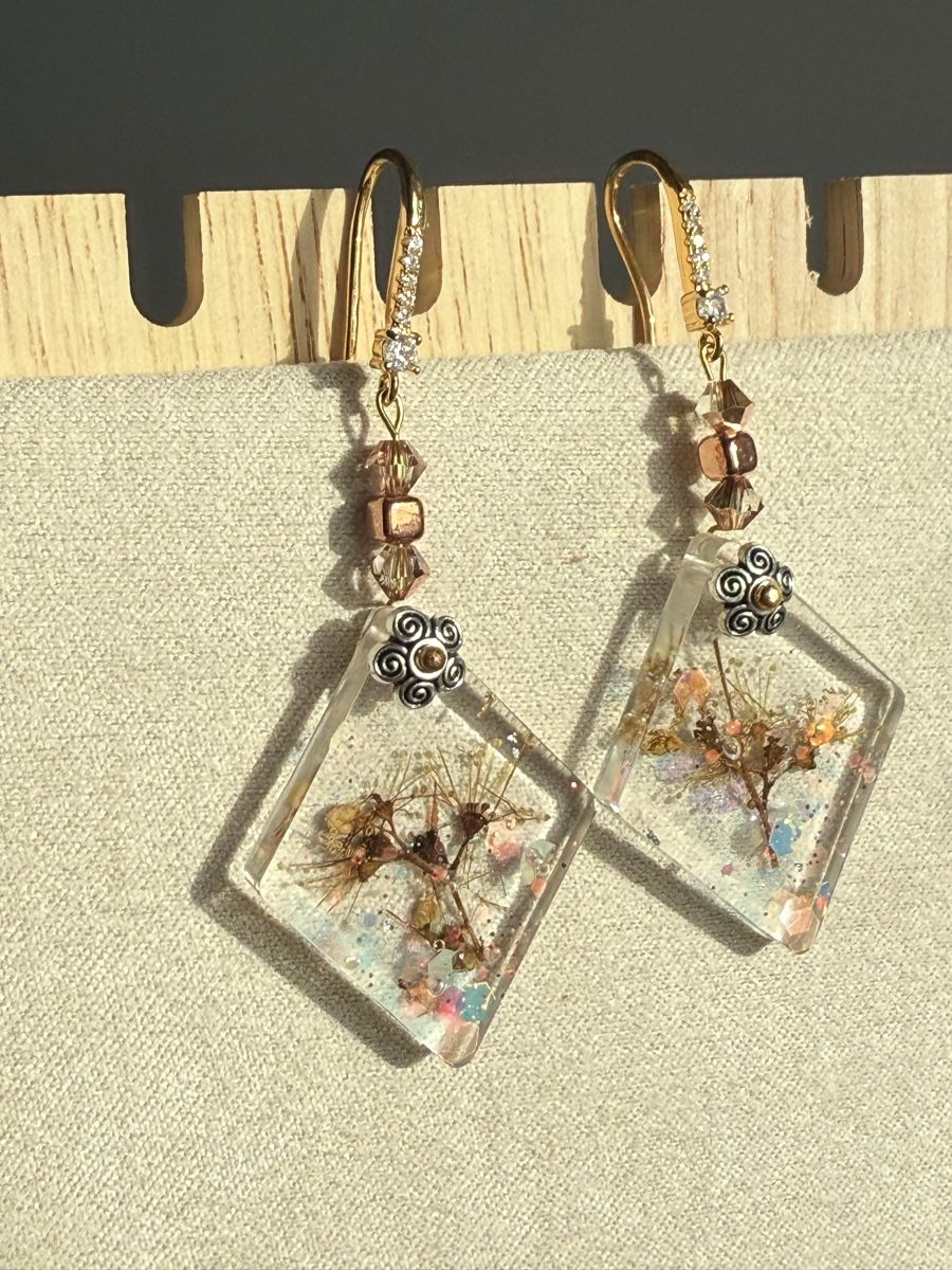 Orecchini pendenti & Orecchini a lobo: Unikat - Swarovski, Blümchen Ohrringe NEU – Nuovo e nell'imballaggio originale da Basel venduto da Chili007 5