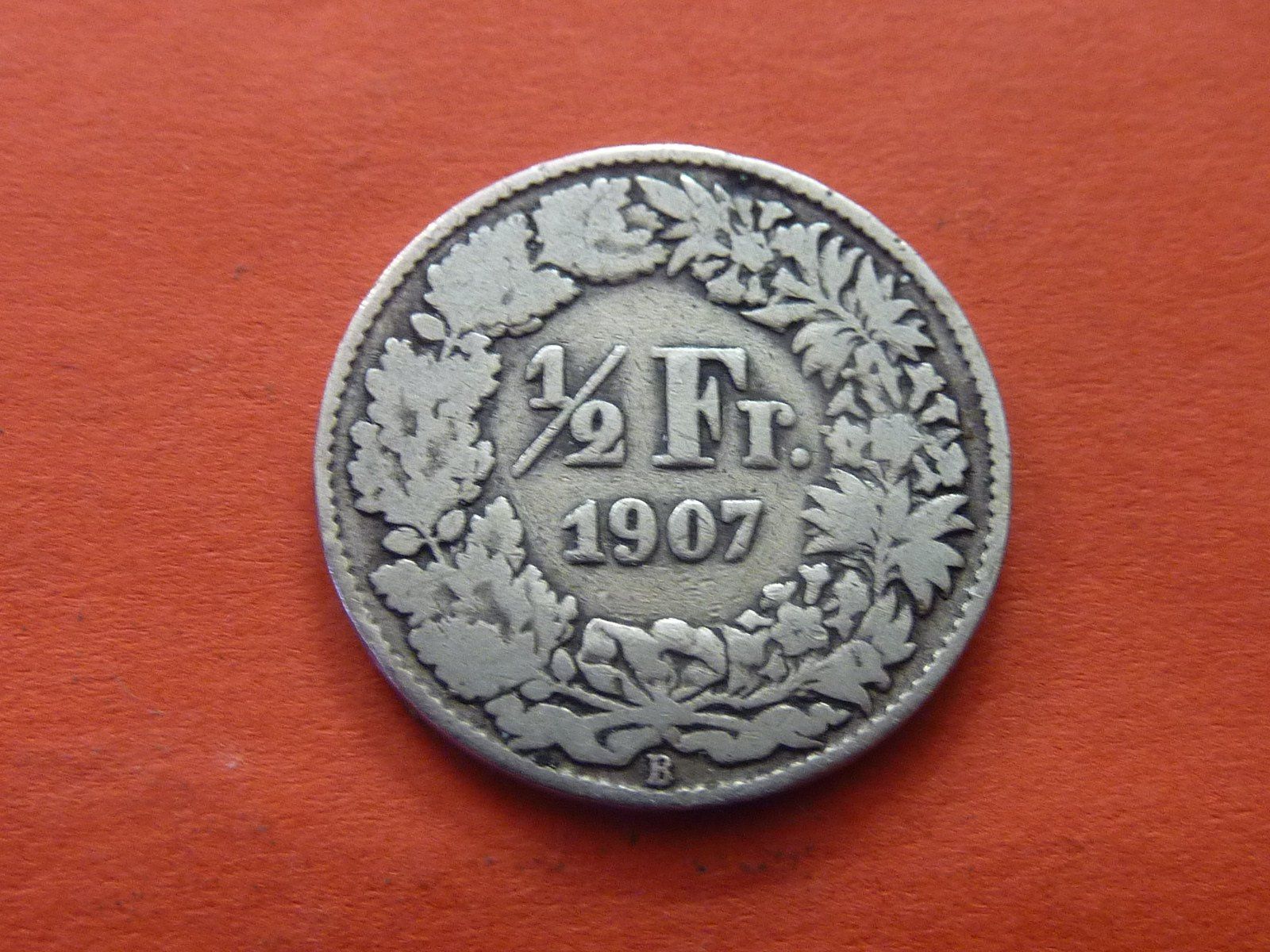 Toutes les monnaies: 1/2 Fr.  1907 – D'occasion à Seon par aee_7gpz