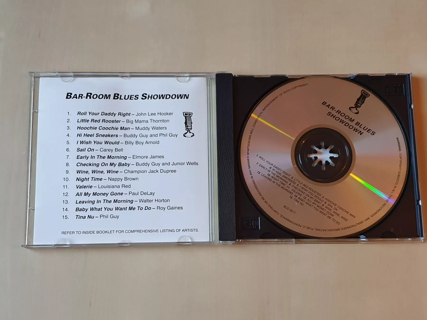 CDs: Bar Room Blues Showdown – Gebraucht aus Stansstad von collectorsshop 2