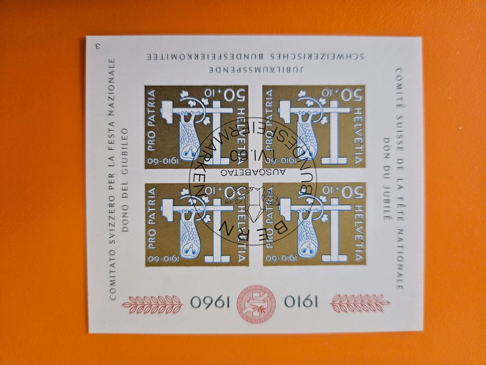 Timbre bloc 1910 | Kaufen auf Ricardo