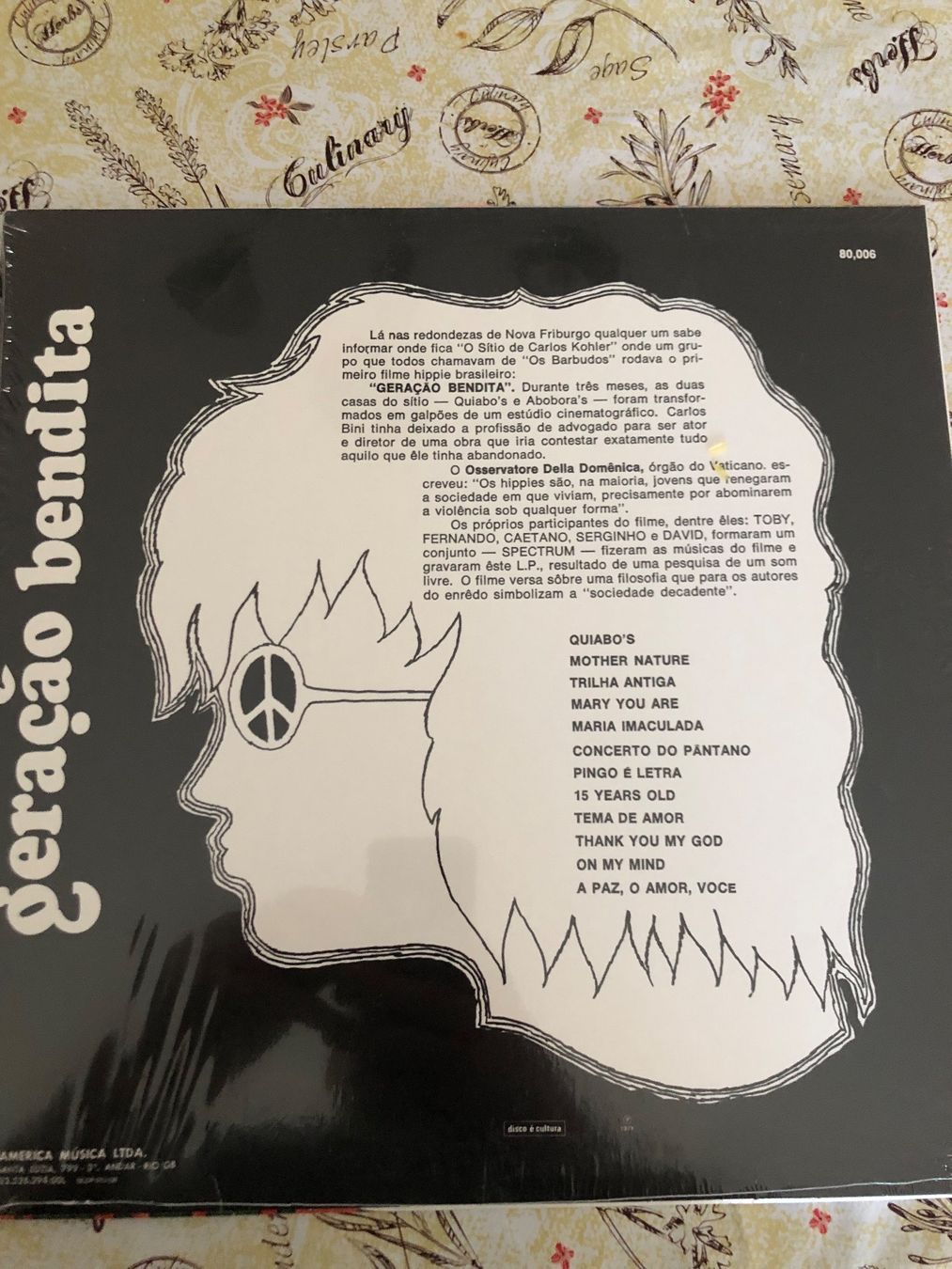 Dischi in vinile: Geracao Bendita same 1971 Heavy progressive Rock Brasilien – Usato da Zürich venduto da manuunited 1