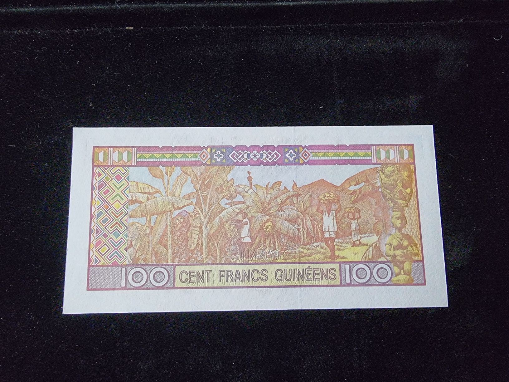 Banconote: Banknote Guinea 100 Francs, Bankfrisch – Nuovo (secondo la descrizione) da Emmen venduto da III-II-I-meins 1