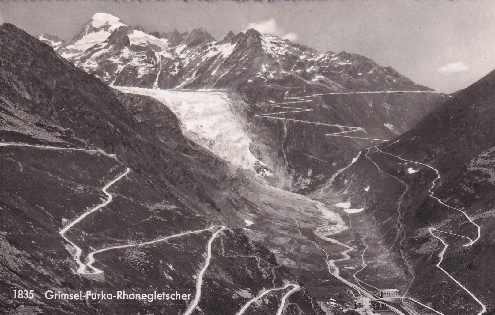 Cartoline postali: Grimsel - Furka  - Rhonegletscher – Usato da Cormoret venduto da Pascalll2001