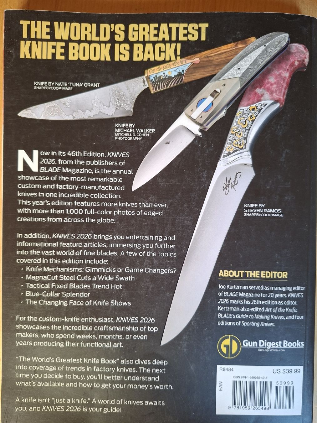 Zeitschriften & Magazine: Grosses Messer Magazin,  2026 , USA – Gebraucht aus Schwanden Sigrisw von len_9yqg 8