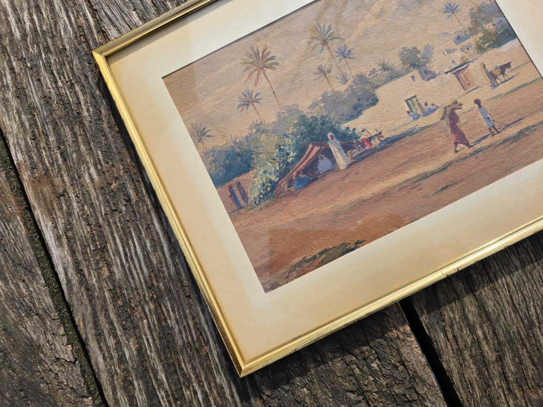 Tableaux: Bild: Aquarell Ägypten – D'occasion à Romanshorn par Rachacha 3