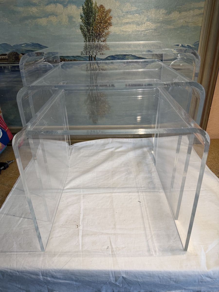 Tables: Acryl Tische 3er Set – D'occasion à dietikon par fernando011 6