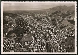 St. Gallen, Teilansicht, Fliegeraufnahme