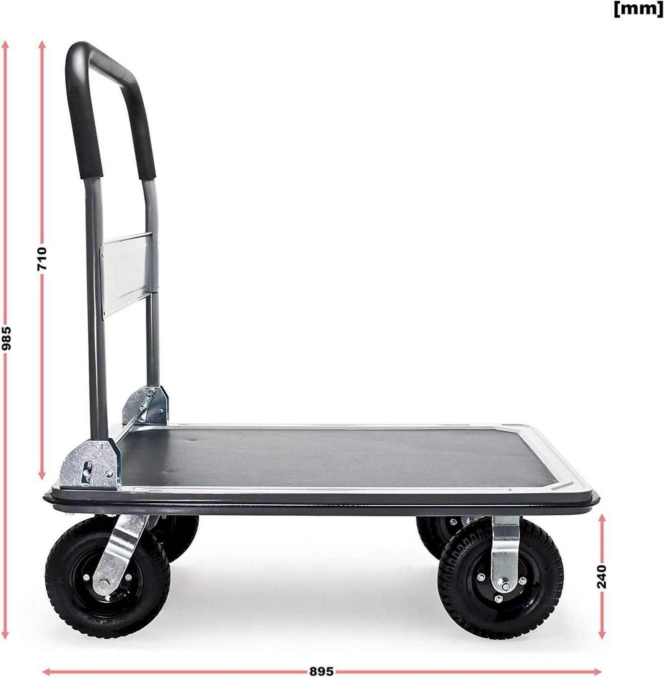Transportwagen: WilTec Plattformwagen bis 300kg – Neu und originalverpackt aus Bottighofen von zaap 2