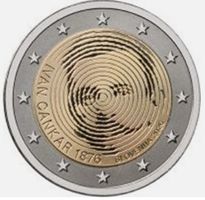 2 euro Slovénie 2026 Ivan Cankar