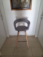 Chaise Conforama grise - bon état