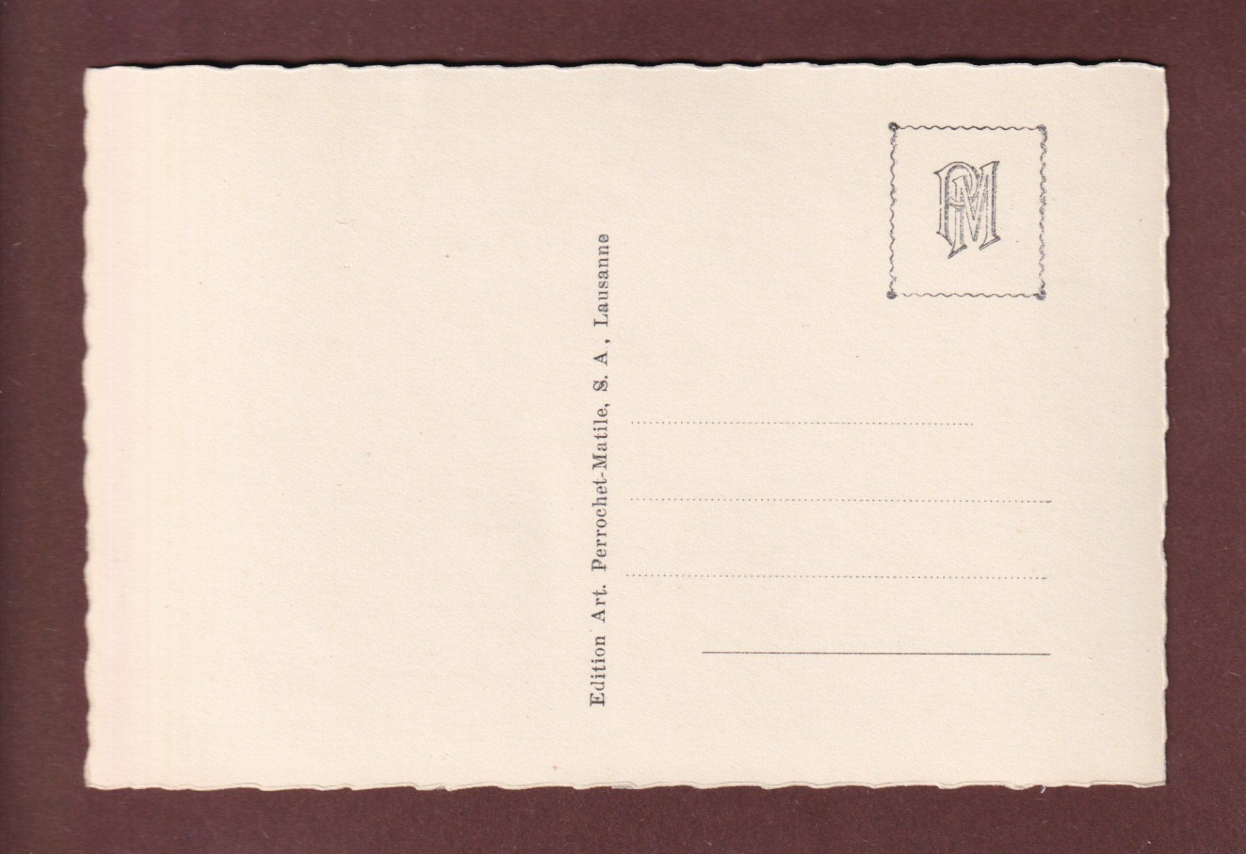 Cartoline postali: LA COMBALLAZ et le Mont d'Or – Usato da Pully venduto da nicecards-shop 1