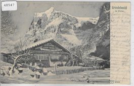 Grindelwald im Winter 1919