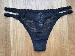 Victoria’s Secret PINK Double Strap Lace Thong M NEW