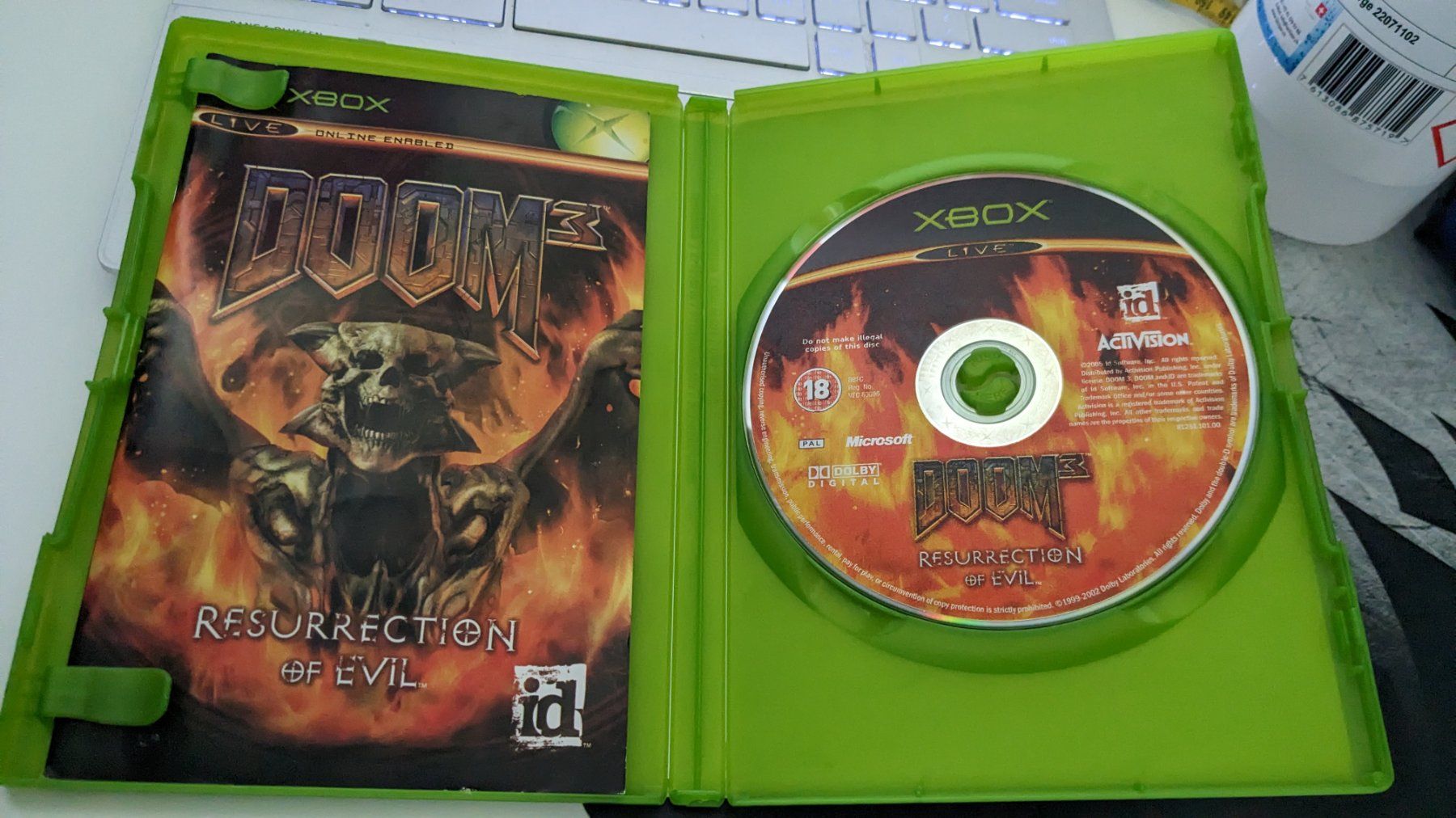 Microsoft Giochi: Doom 3 - Resurrection of Evil - Microsoft Xbox Spiel – Usato da Hünenberg See venduto da SpecialEditionGaming 1